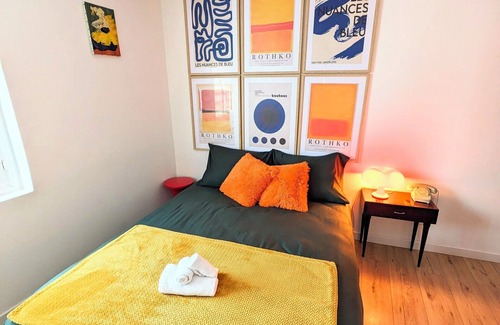 Meaux Apartment | Charmant Appartement Rétro Proche de Disneyland Paris