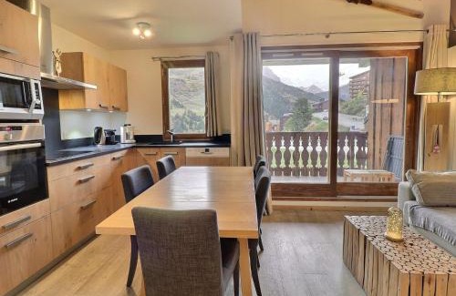Meribel-Mottaret Apartment | Charmant Duplex Rénové 4P, 3 Ch, Balcon, WiFi, Méribel - FR-1-182-249