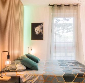 Ferrandiere - Maisons Neuves Apartment | Charmant studio avec Parking privé - Proche Part-Dieu