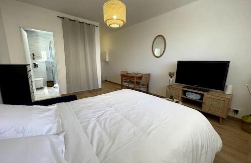 Pietranera Apartment | Charmant Studio climatisé avec parking, au cœur de pietranera, plage a 500m, Bastia a 2km