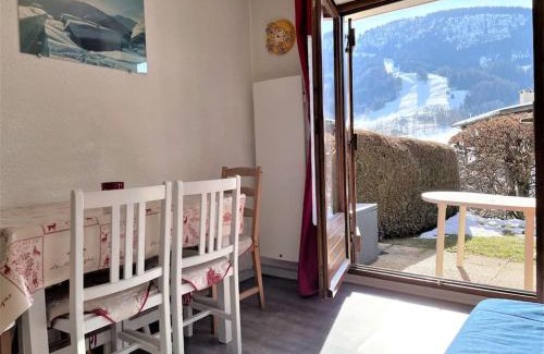 Praz-sur-Arly Apartment | Charmant studio + jardin vue pistes et local velo