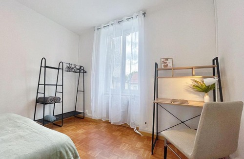 Mulhouse Apartment | CHARME D'ANTAN, proche gare Dornach