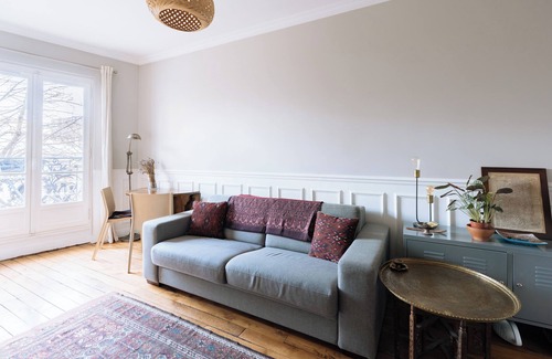 Combat Apartment | Charming 1 BDR Apt Patio Jaures