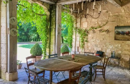 Celles House | Charming 14th Century Village Chateau with gardens and outdoor pool