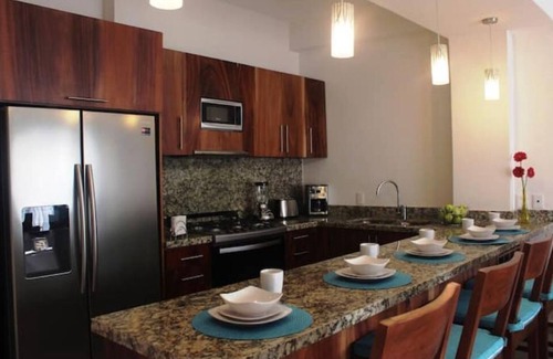 Proyecto escola Condo | Charming 1BR condo with Rooftop Infinity Pool