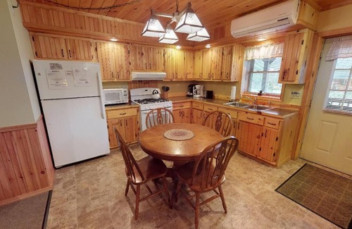 Sabinsville Cabin | Charming 2-bdrm lodge on Pine Creek, hot tub, fire ring, Cherry Springs & Canyon