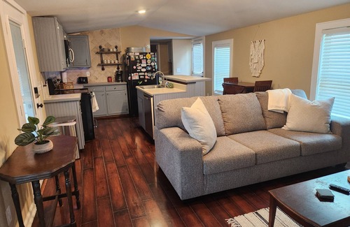 Tranquil Harbour House | Charming 2-bedroom, 5 minute walk to the beach on Oak Island