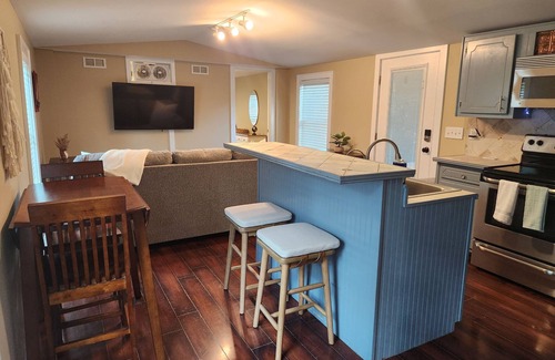 Tranquil Harbour House | Charming 2-bedroom, 5 minute walk to the beach on Oak Island