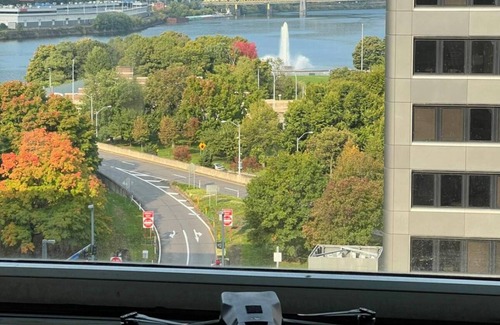 Downtown Pittsburgh Apartment | Charming 2-Bedroom Apartment in Downtown Pittsburgh Amazing Views/Gym/Parking
