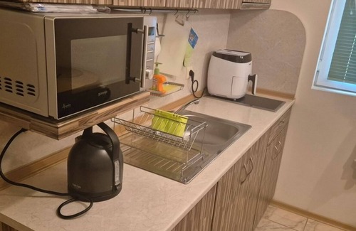 Chaika Apartment | Charming 2-bedroom apartment with AC, WiFi, Kitchen and Safe, In Sunny Beach