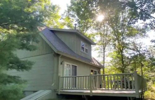 Lewiston Cabin | Charming 2-bedroom cabin located at enchanting Garland Golf Resort, Lewiston, MI