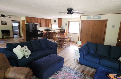 Manistique House | Charming 2-bedroom house with WiFi near Hiawatha National Forest in Manistique