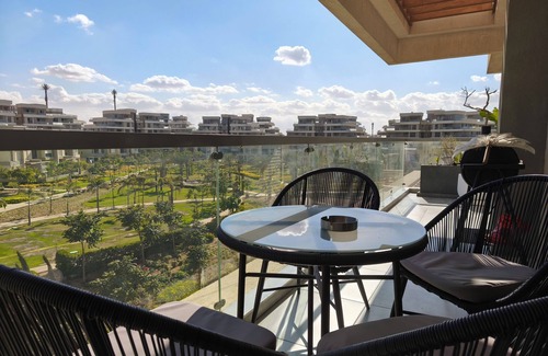New Cairo Apartment | Charming 2 BR with Stunning Greenery Views & Modern Comfort