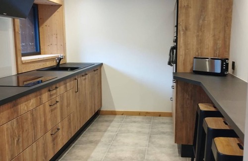 Saint-Jean-dʼAulps House | Charming 2BR Apartment with Garden, Parking, and Full Amenities in Saint-Jean-d'Aulps