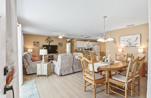Santiago Villa | Charming 2BR Patio Villa with Golf Cart in Vibrant Village of Santiago