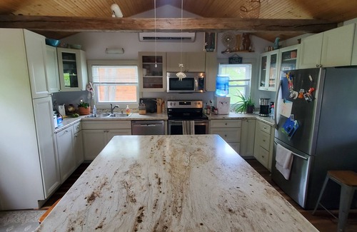 Campbellsport House | Charming 3-bedroom lake cottage in Kettle Moraine State Forest with AC, WiFi
