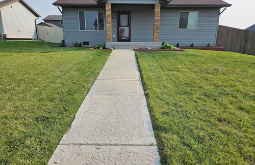 Rapid City House | Charming 3-bedroom house with AC, WiFi, 2-car attached garage and fenced yard