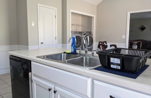 Jackson House | Charming 3-Bedroom Retreat with Fenced Yard & Fire Pit in North Jackson