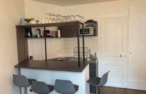 Auteuil Apartment | Charming 380 sq ft 2 bedroom 1 bathroom Apartment Paris 16 district for 4 guests