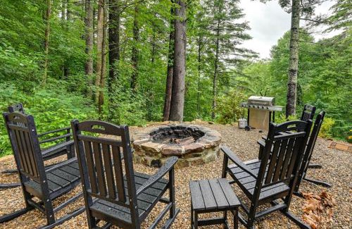 Cullowhee House | Charming 3BR Cabin with Hot Tub and Fire Pit Near WCU