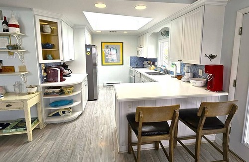 Beach Haven House | Charming 4-bedroom house in Barnegat Light with beautiful bay view.