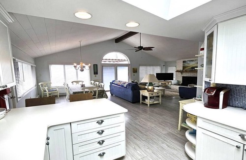 Beach Haven House | Charming 4-bedroom house in Barnegat Light with beautiful bay view.