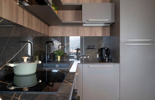 San Vito di Cadore Apartment | Charming and modern apartment of about 50 sqm, perfect for two guests, located on the ground floor (two steps to access). The property is located in San Vito di Cadore, a hidden jewel in the Dolomites, just 10 km from Cortina d'Ampezzo and a few minutes