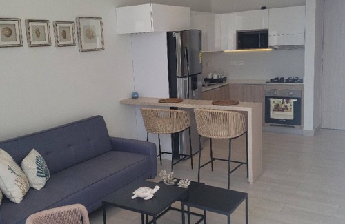 El Rodadero Apartment | "Charming and Comfortable Retreat: A Warm, Cozy and Beautiful New Apartment"