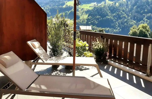 Val d'Illiez Apartment | Charming apartment located opposite the Dents du Midi