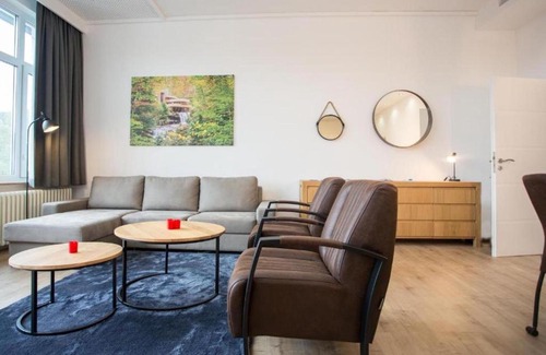 Winterberg Apartment | Charming apartment in Winterberg with balcony and sauna