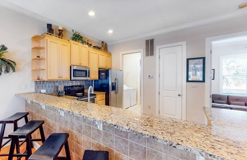Crescent Beach House | Charming beach escape w/a shared pool, free WiFi, washer/dryer, & central A/C