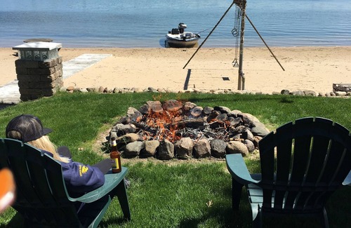 National City House | Charming Beachfront Getaway on Sand Lake - Near Tawas