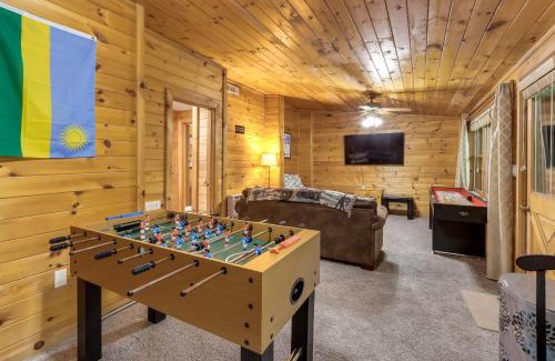 Blue Ridge House | Charming Blue Ridge Cabin with Game Room and Hot Tub!