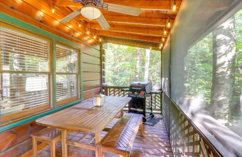 Blue Ridge House | Charming Blue Ridge Cabin with Game Room and Hot Tub!