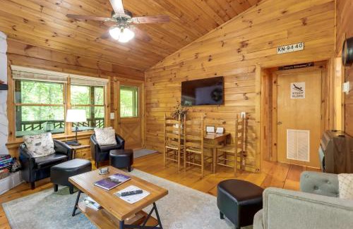 Blue Ridge House | Charming Blue Ridge Cabin with Game Room and Hot Tub!