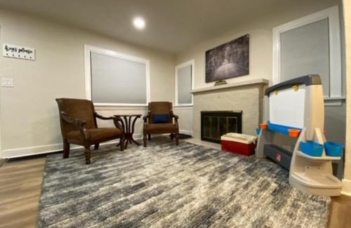 Logan House | Charming Brick Home with bonus space & foosball