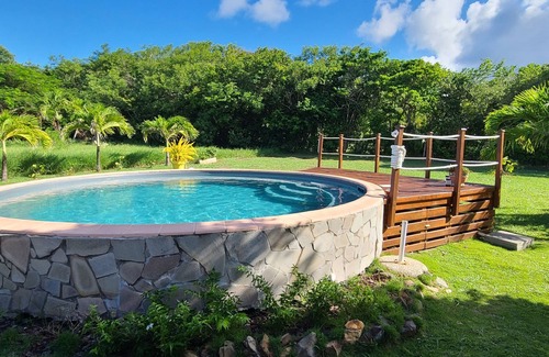 Le Vauclin House | Charming Bungalow for 2 in peace with swimming pool