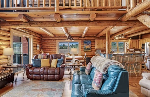 Pagosa Springs House | Charming Cabana Dichoso: Hot Tub, Game Room, Private Pond, Pet-Friendly and Stunning Mountain Views!