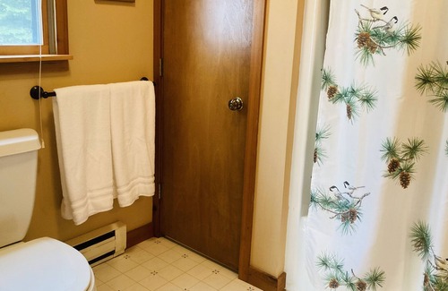 Rapid City Cabin | Charming Cabin on Elk Lake - Private Beach and Glorious Fall Colors!