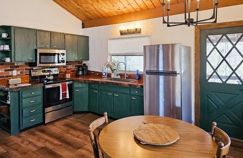Franklin House | Charming Cabin's with Wood Burning Fireplaces and Mountain Views