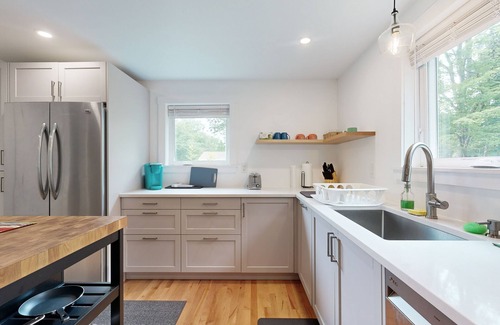 Camden House | Charming Camden Retreat with Front Porch, Deck and Wifi