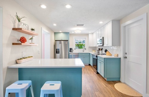 Anna Maria House | Charming Canal front Luxury home with brand-new Pool!