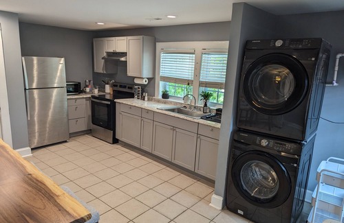 Wilmington Condo | Charming condo in the Soda Pop district of downtown Wilmington. Pet-friendly!