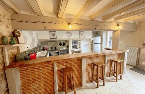 Rille Cottage | Charming Cottage with Private Heated Pool, Fitness Room, Game Room, Near Rillé Lake