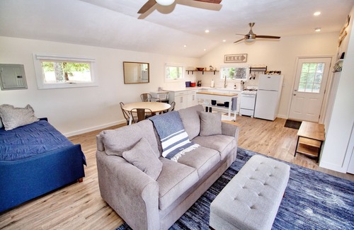 Alton Bay Cottage | Charming cottage with beach access, a grill, dock, & nearby golf