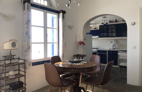 Agios Fokas Villa | Charming Cycladic villa for 6-8 persons 3 min by car from the beach Aghios Fokas