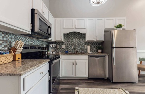 Johnson City Apartment | Charming Downtown Loft in Johnson City