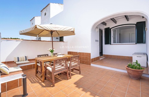 Arenal d'en Castell Apartment | Charming Duplex with Sea Views, 2 Bedrooms + 3 Bathrooms, 3 Minutes to Beach