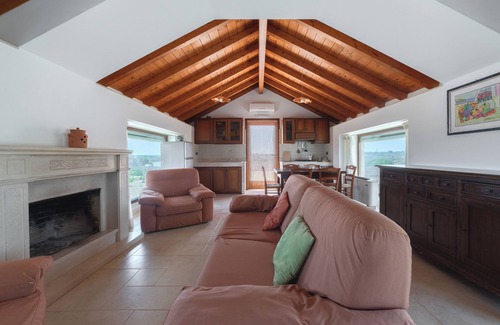 Alessano Apartment | Charming Dwelling in Masseria Galatea with Pool and Countryside View