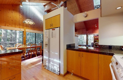 Sea Ranch House | Charming Forest Lodge with Private Hot Tub, Sauna, Fireplace, & Shared Pool